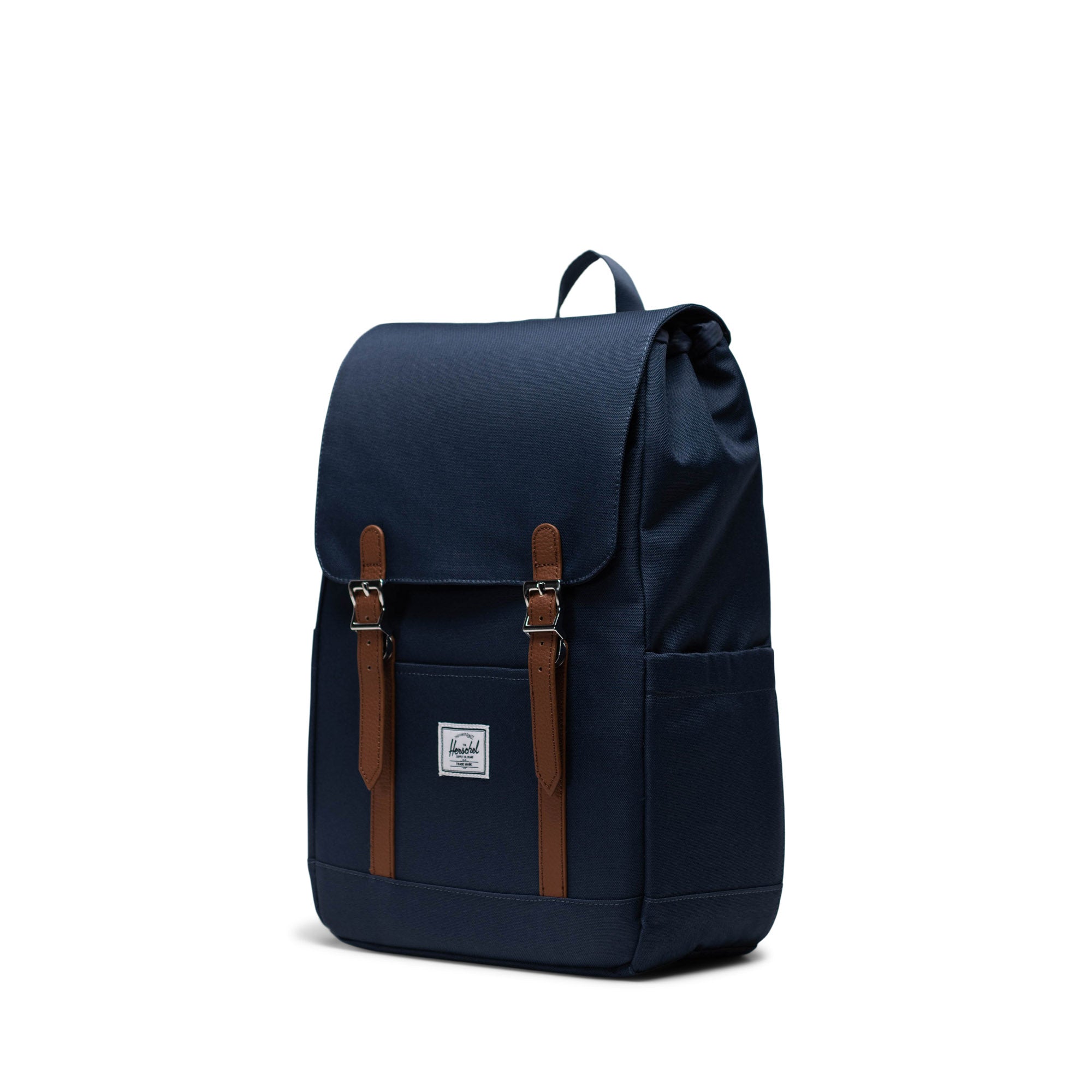 Herschel Retreat small backpack navy side view