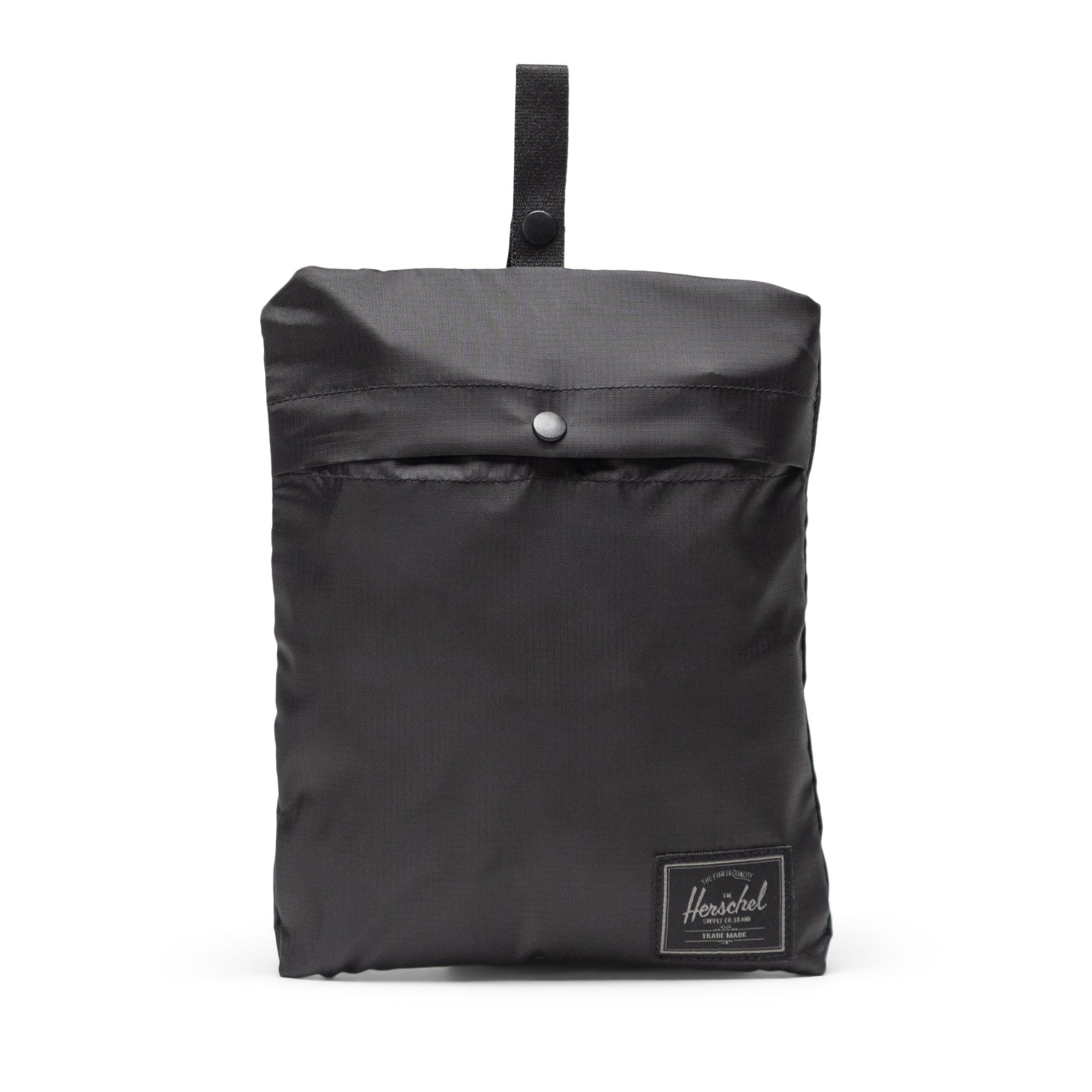 Herschel Portland packable tote folded into pocket