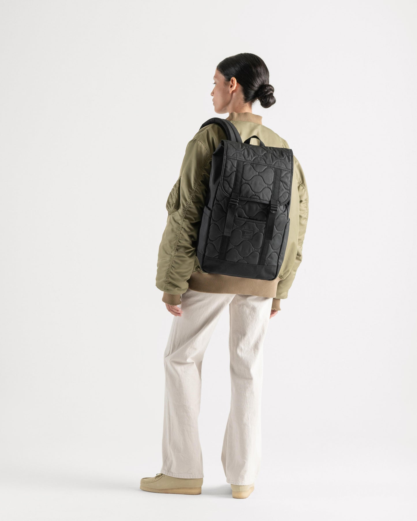 Herschel Retreat™ Backpack | Quilted Capsule | 23L | Black