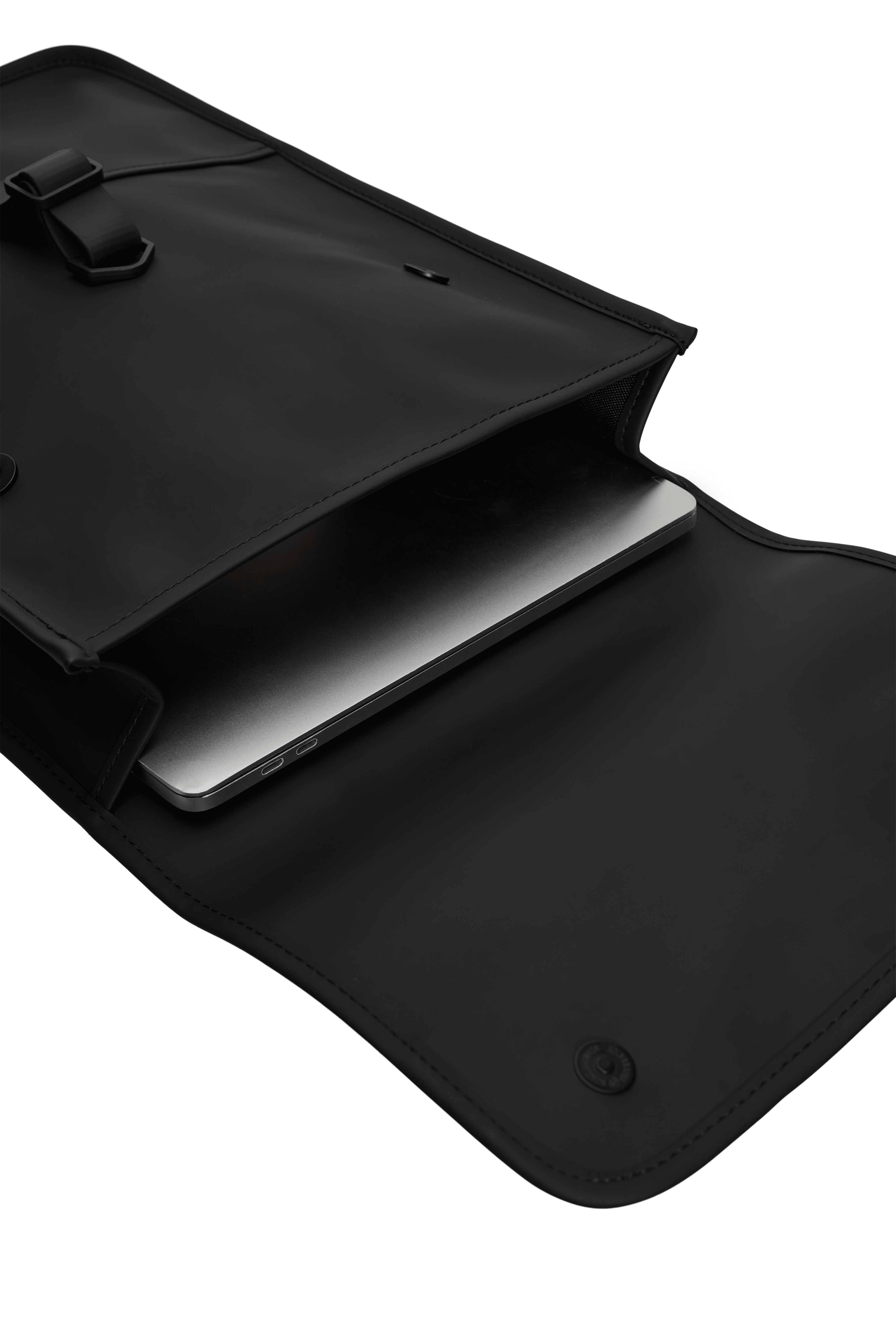 RAINS Backpack W3 Mini front flap view