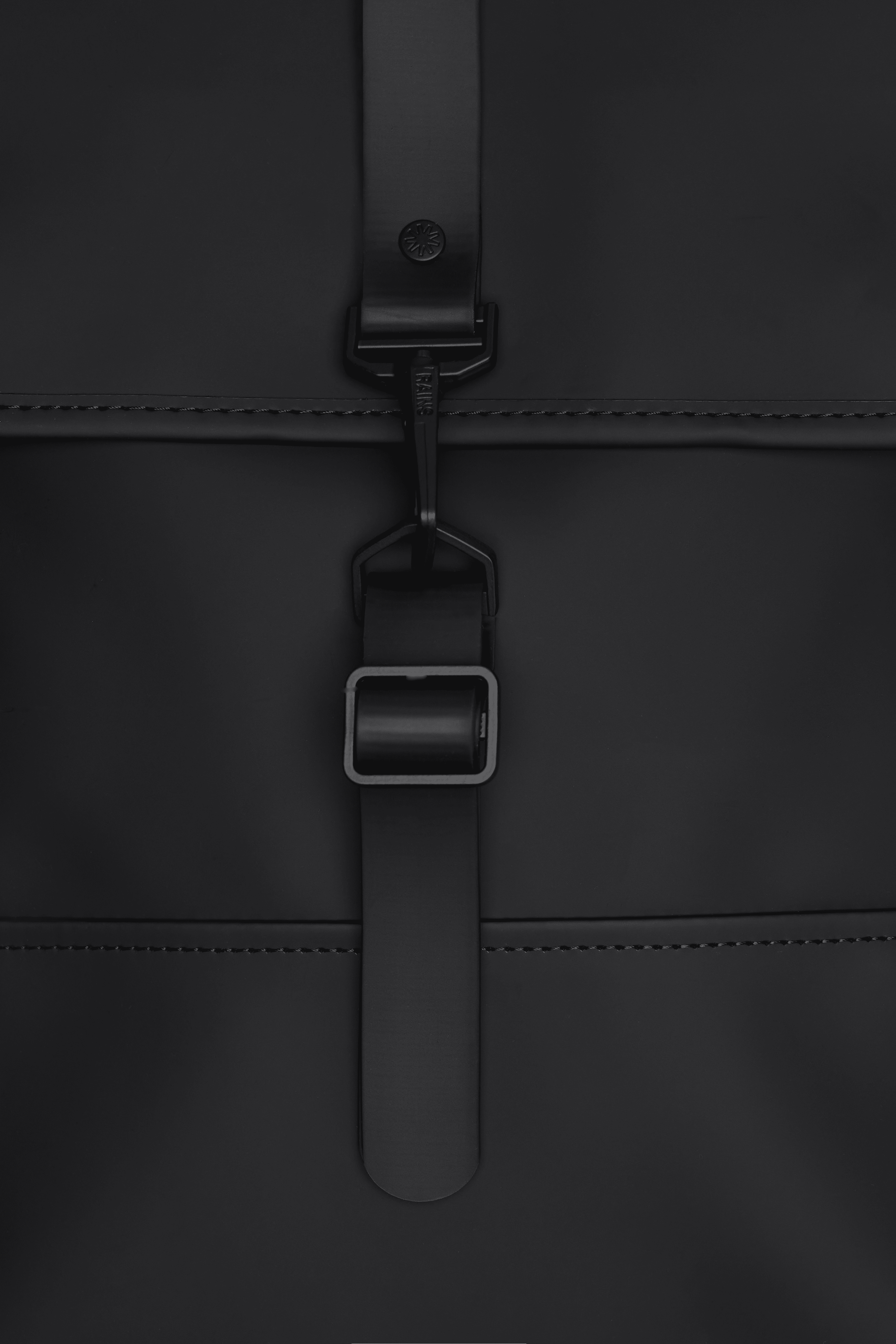 RAINS Backpack W3 Mini front clip view