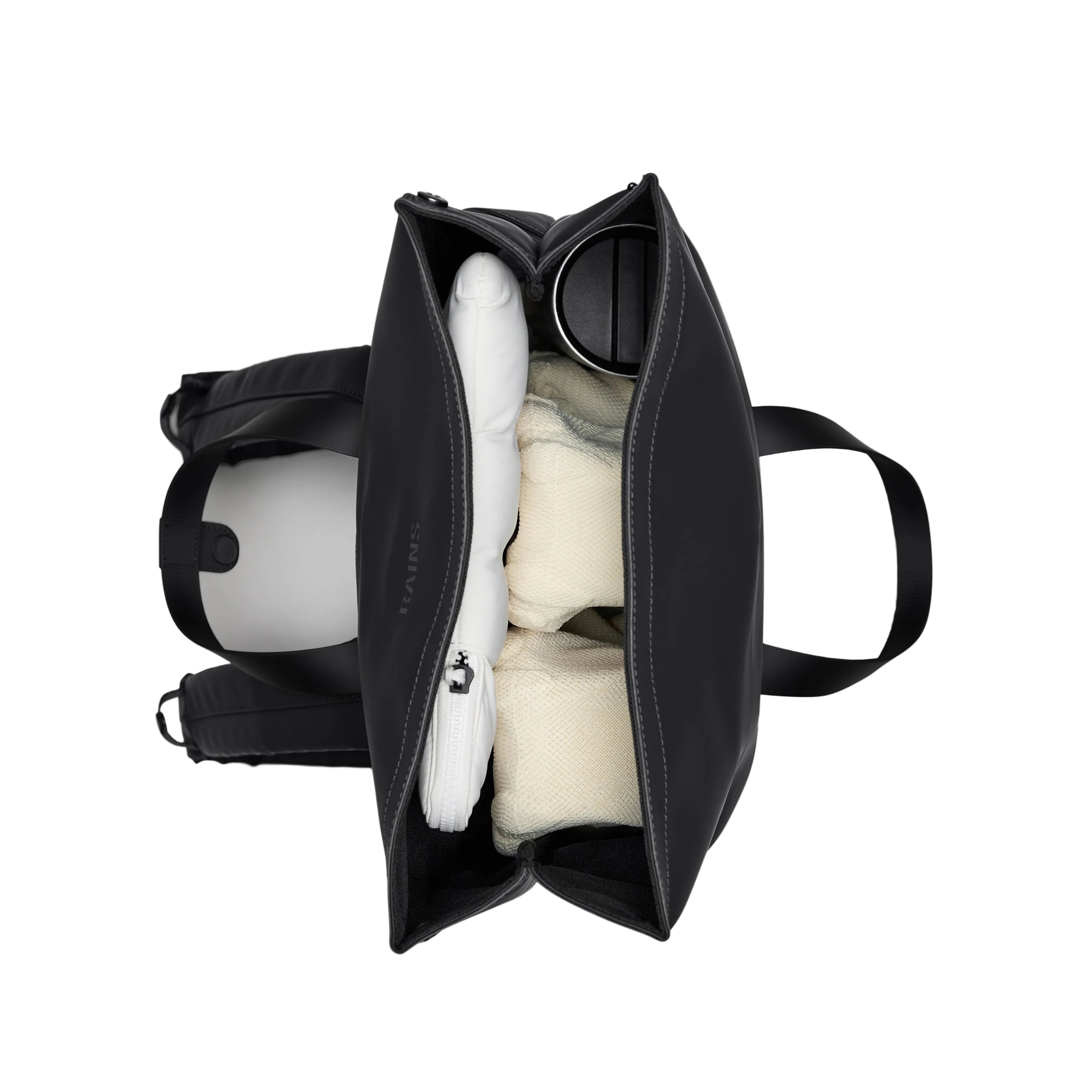 RAINS 2-Way Tote top down