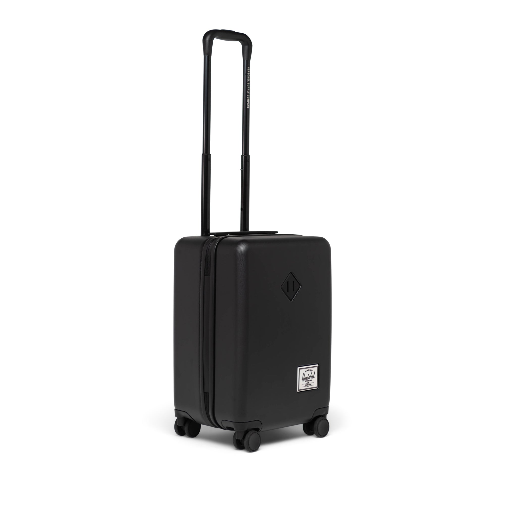 Herschel Heritage hardshell carry-on luggage side view