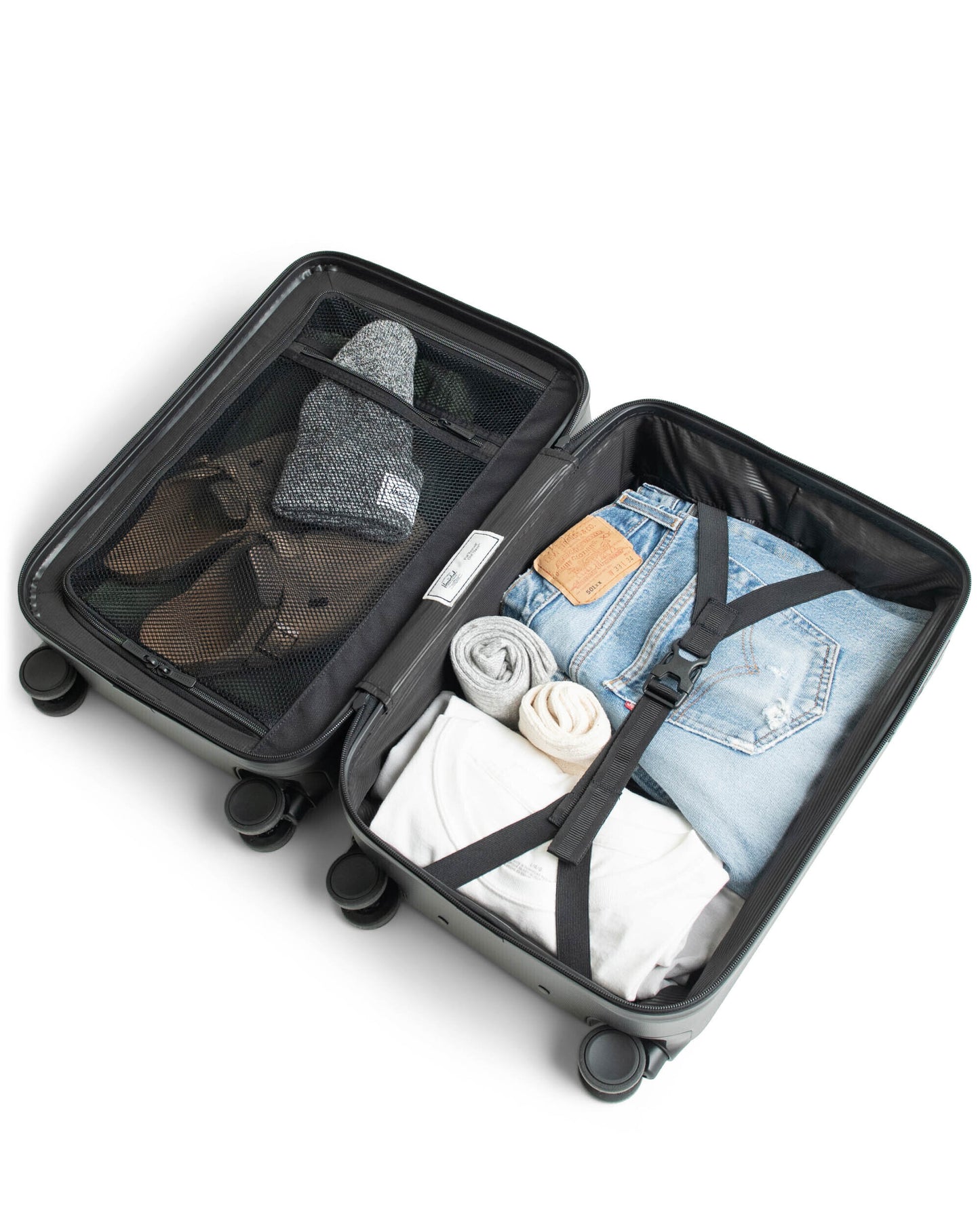 Herschel Heritage™ Hardshell Large Carry-On | 43L | Black