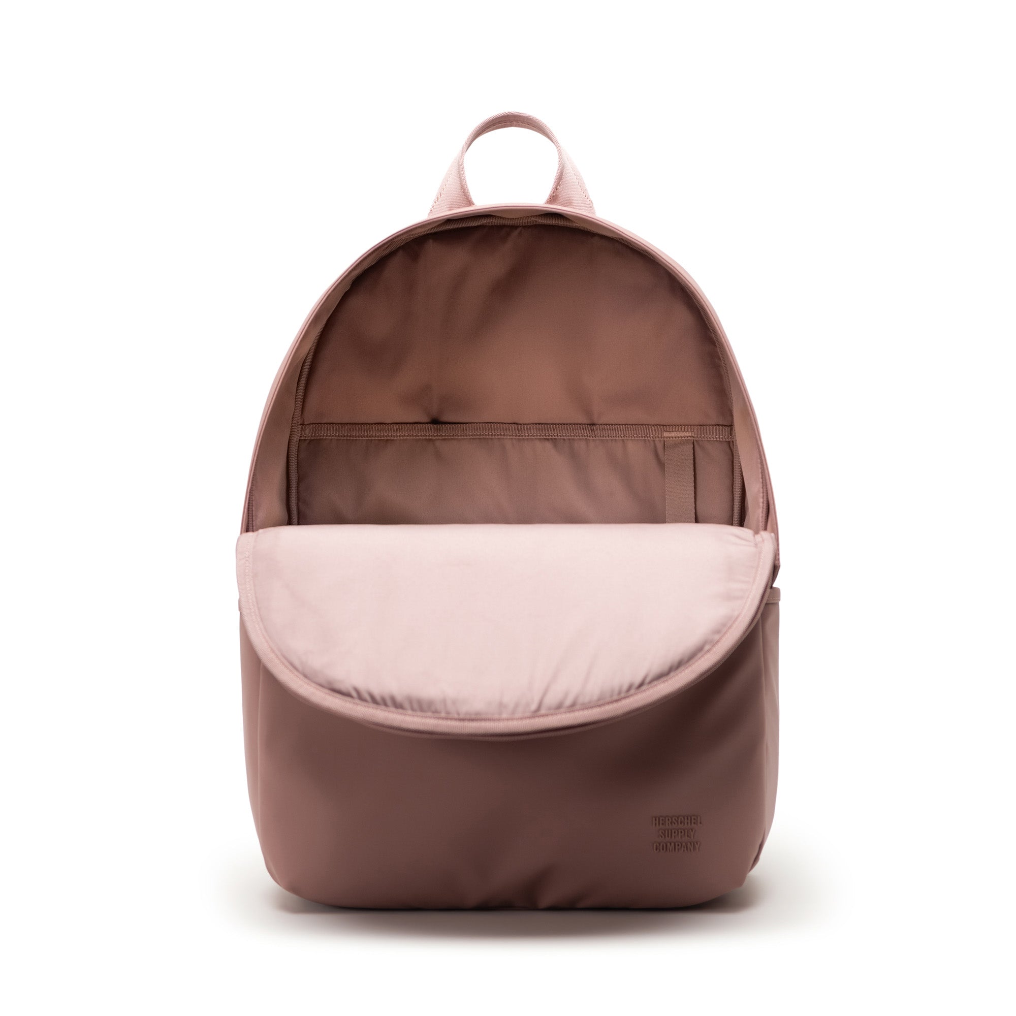 Herschel Alberni backpack Ash Rose front opening