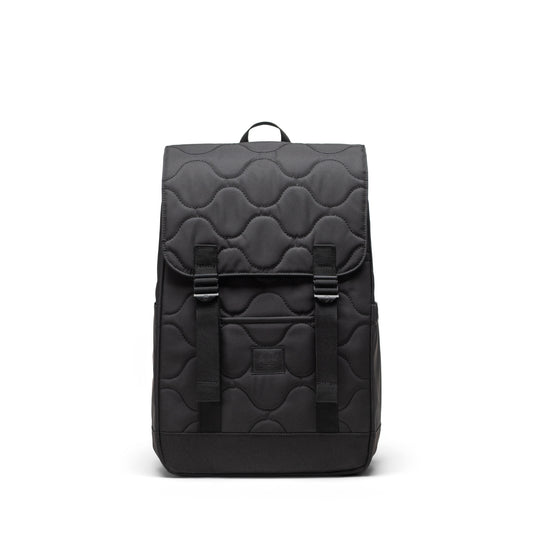 Herschel Retreat™ Small Backpack | Quilted Capsule | 17L | Black Tonal