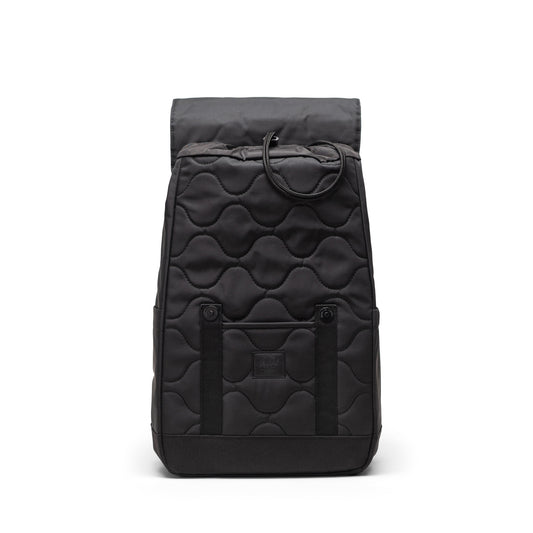 Herschel Retreat™ Small Backpack | Quilted Capsule | 17L | Black Tonal